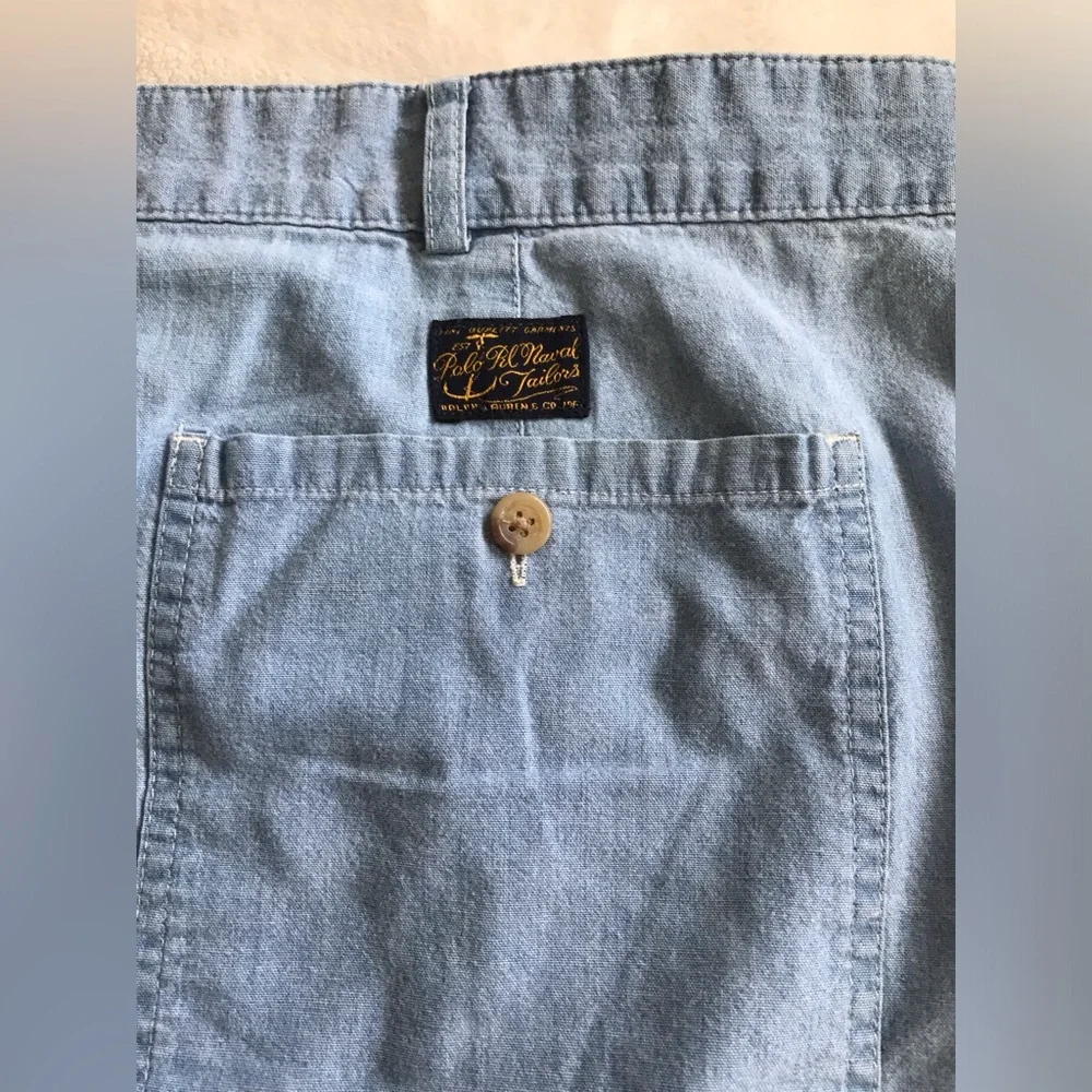 Polo Ralph Lauren Croton Chambray Sailing/Seamans Work Shorts